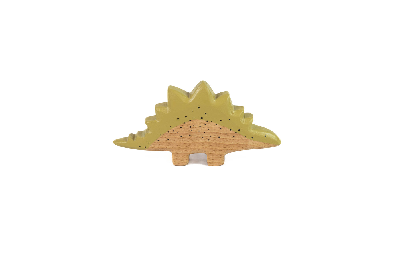 Stegosaurus in Senffarbe