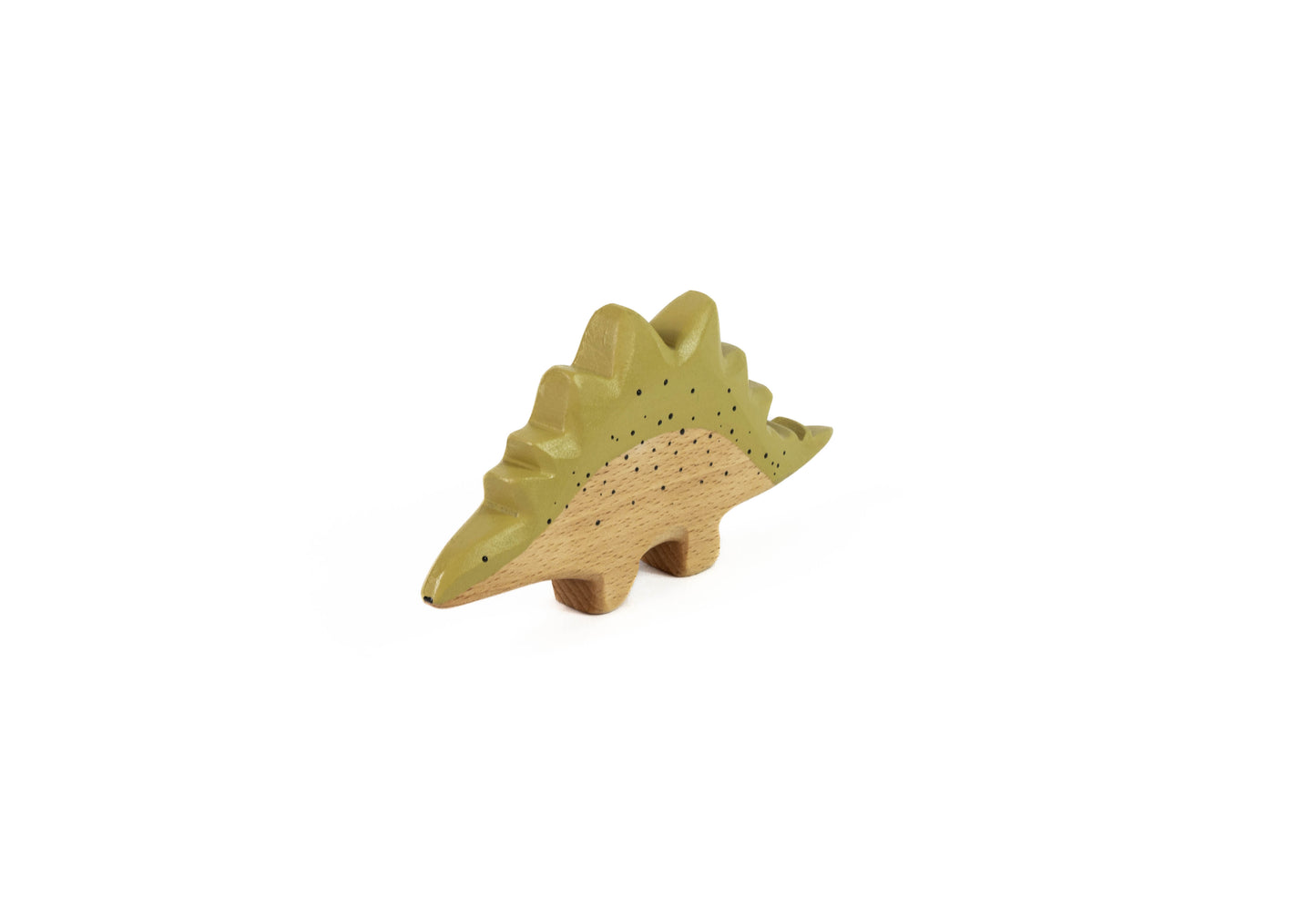 Stegosaurus in Senffarbe