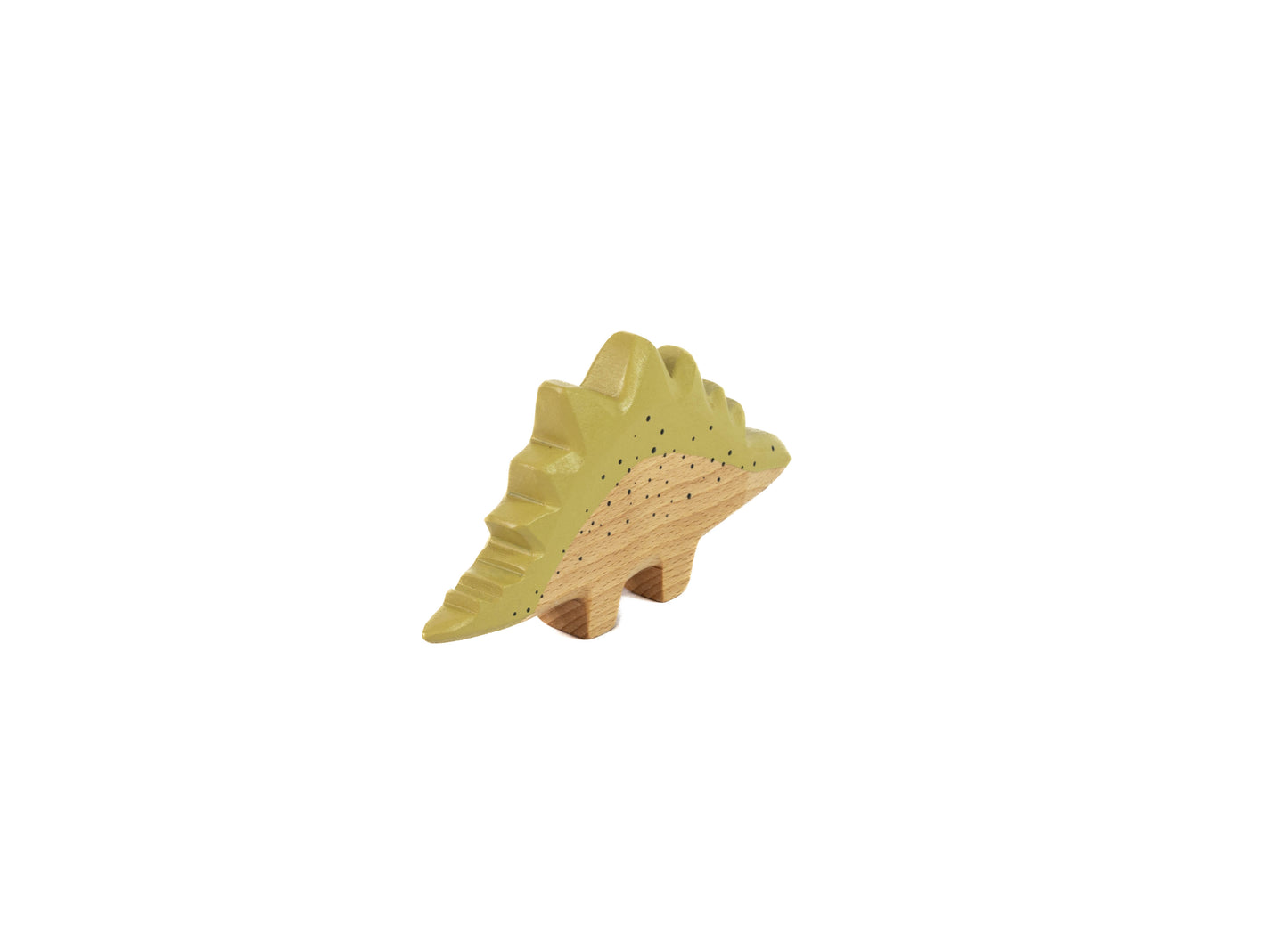 Stegosaurus in Senffarbe