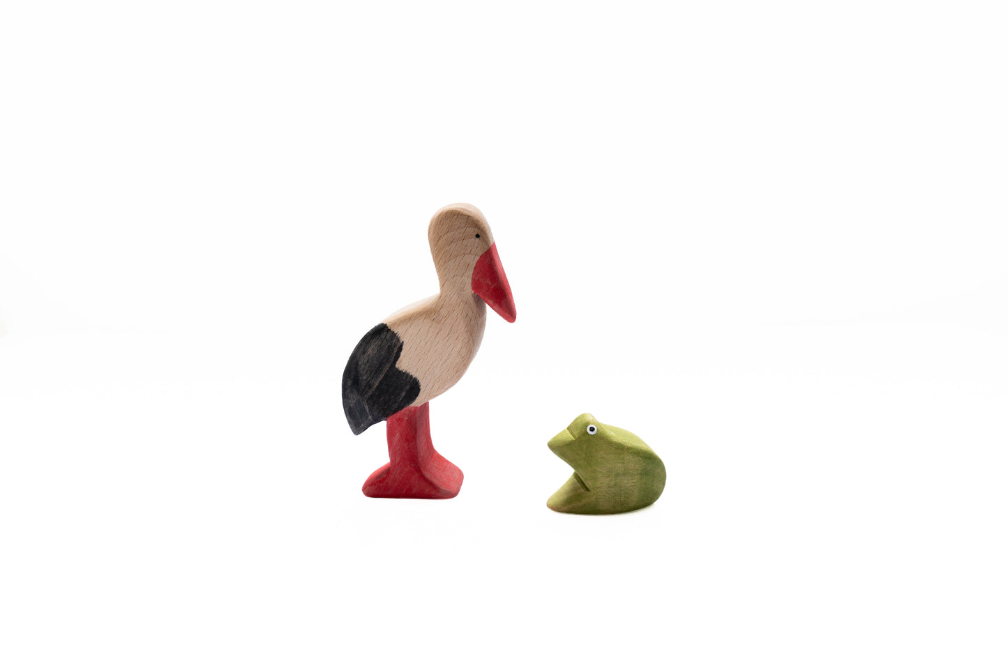 Storch und Frosch